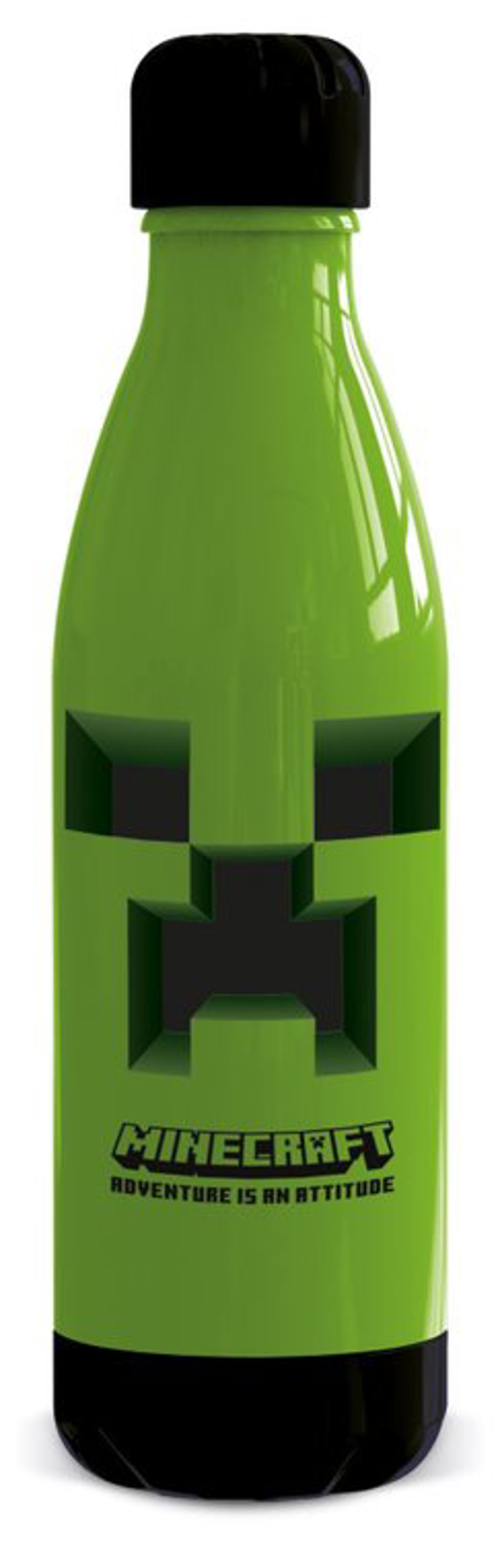 Stor Young Adult - Minecraft - Bouteille en Plastique - Creeper - 660 ML - flash vidéo
