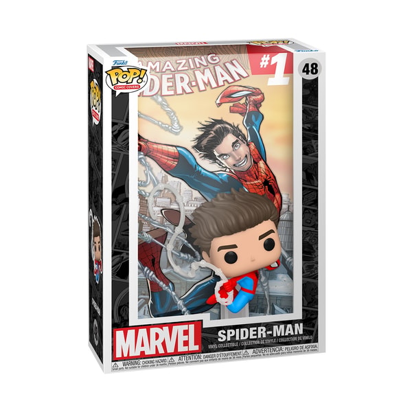 Funko NEWPop! Comic Cover: Marvel - The Amazing Spider-Man #1 - flash vidéo