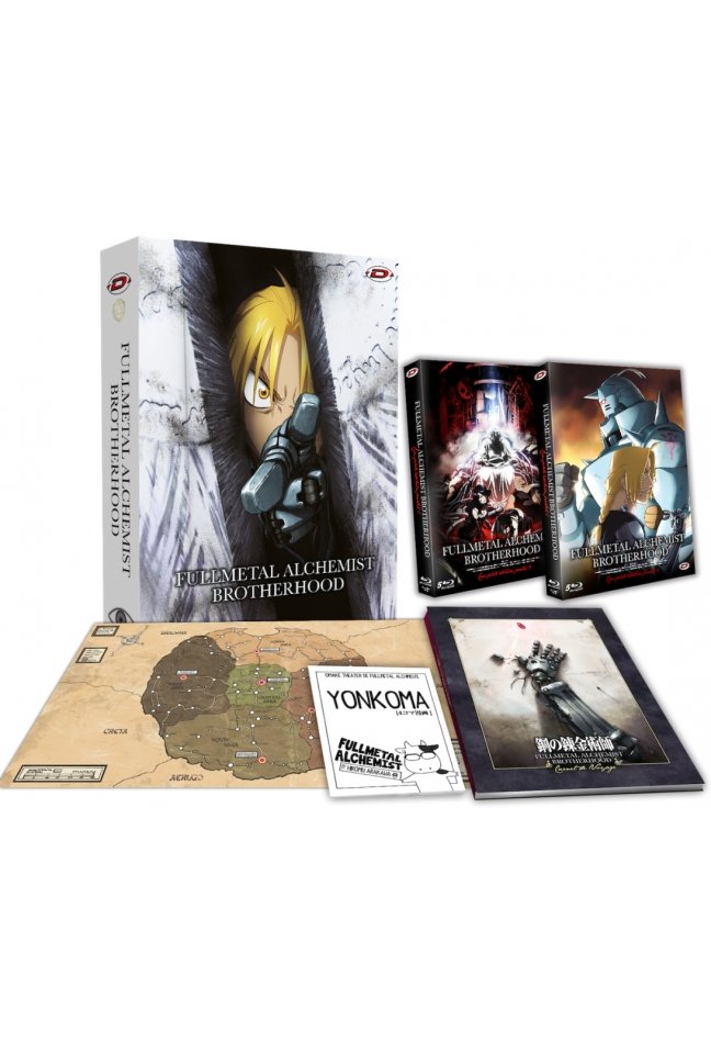 Fullmetal Alchemist Brotherhood - Intégrale - Collector - Coffret A4 Blu-ray