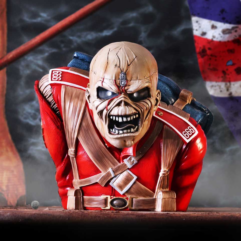 Iron Maiden - Boîte en forme de buste The Trooper 26.5cm
