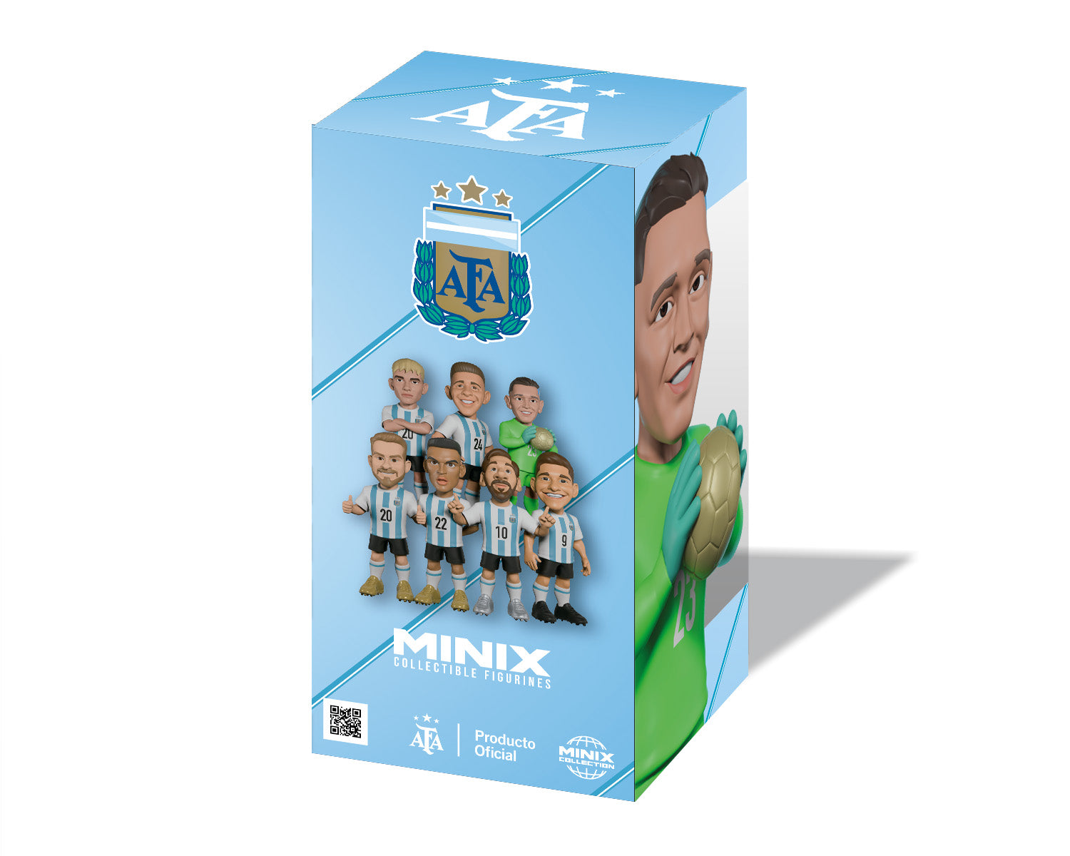Minix - Football Stars - Coupe du Monde #113 - Argentine - Dibu Martinez - Figurine PVC 12 cm