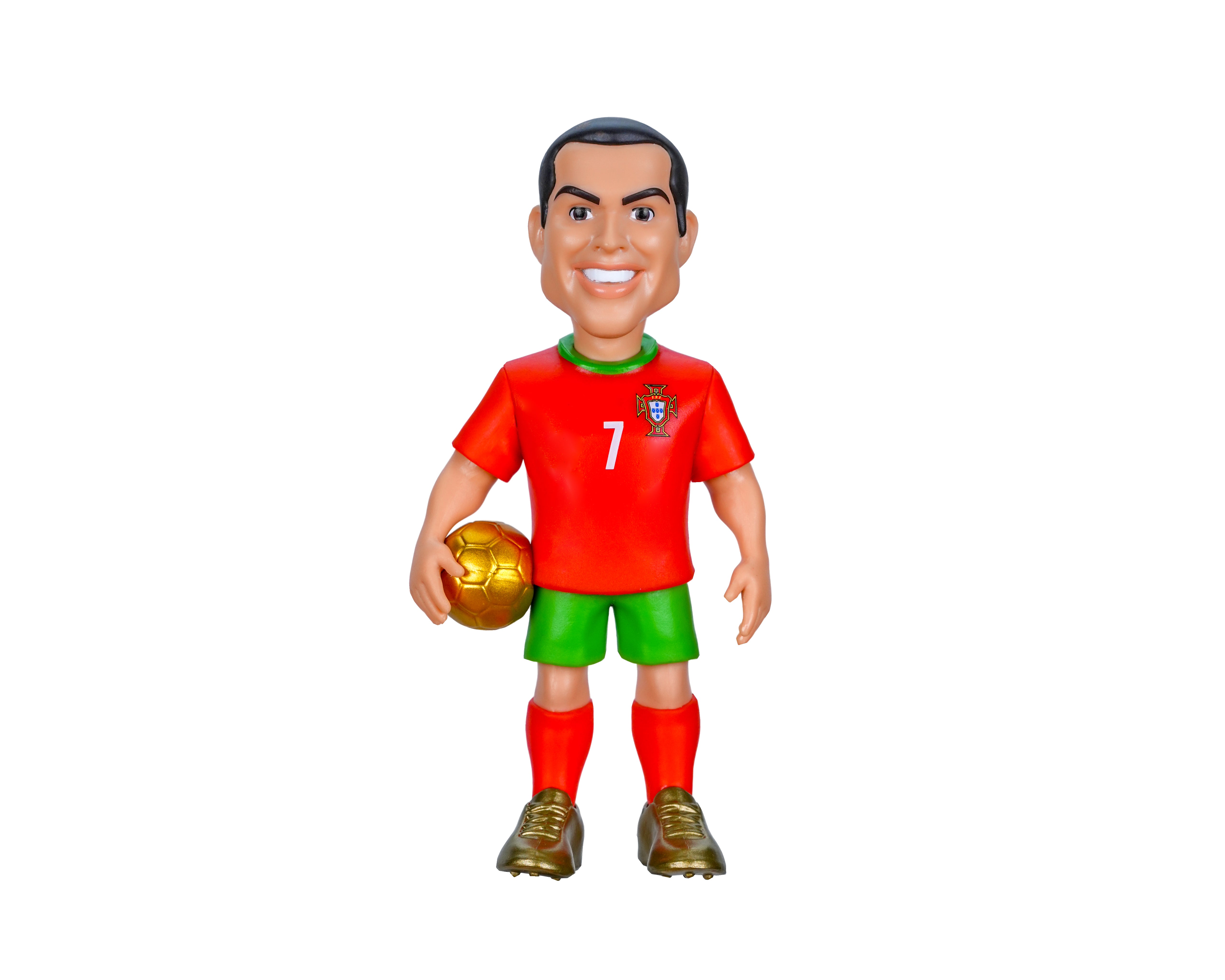 Minix - Football Stars - Coupe du Monde #7 - Portugal - Ronaldo - Figurine PVC 12 cm