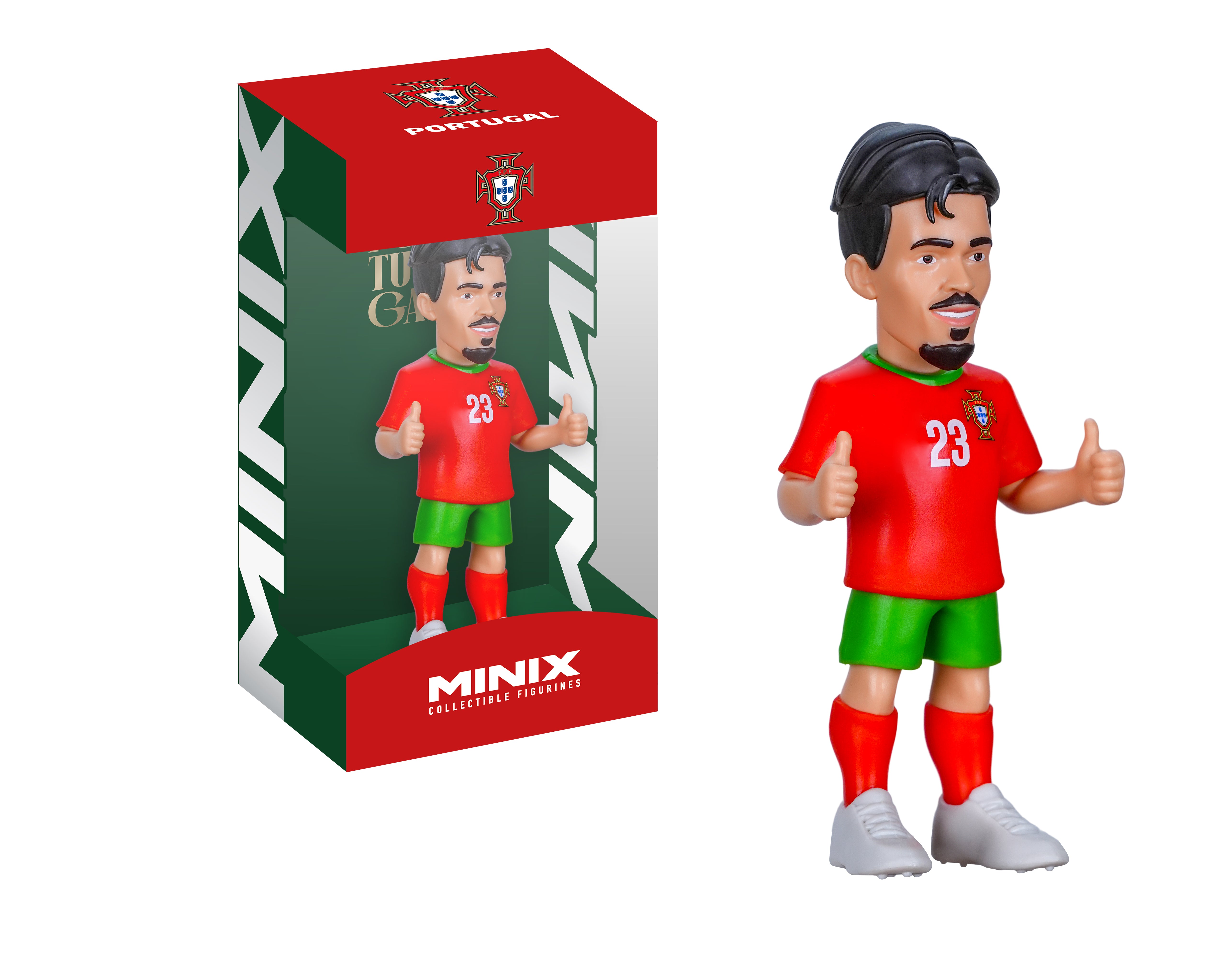 Minix - Football Stars - Coupe du Monde #136 - Portugal - Vitinha - Figurine PVC 12 cm