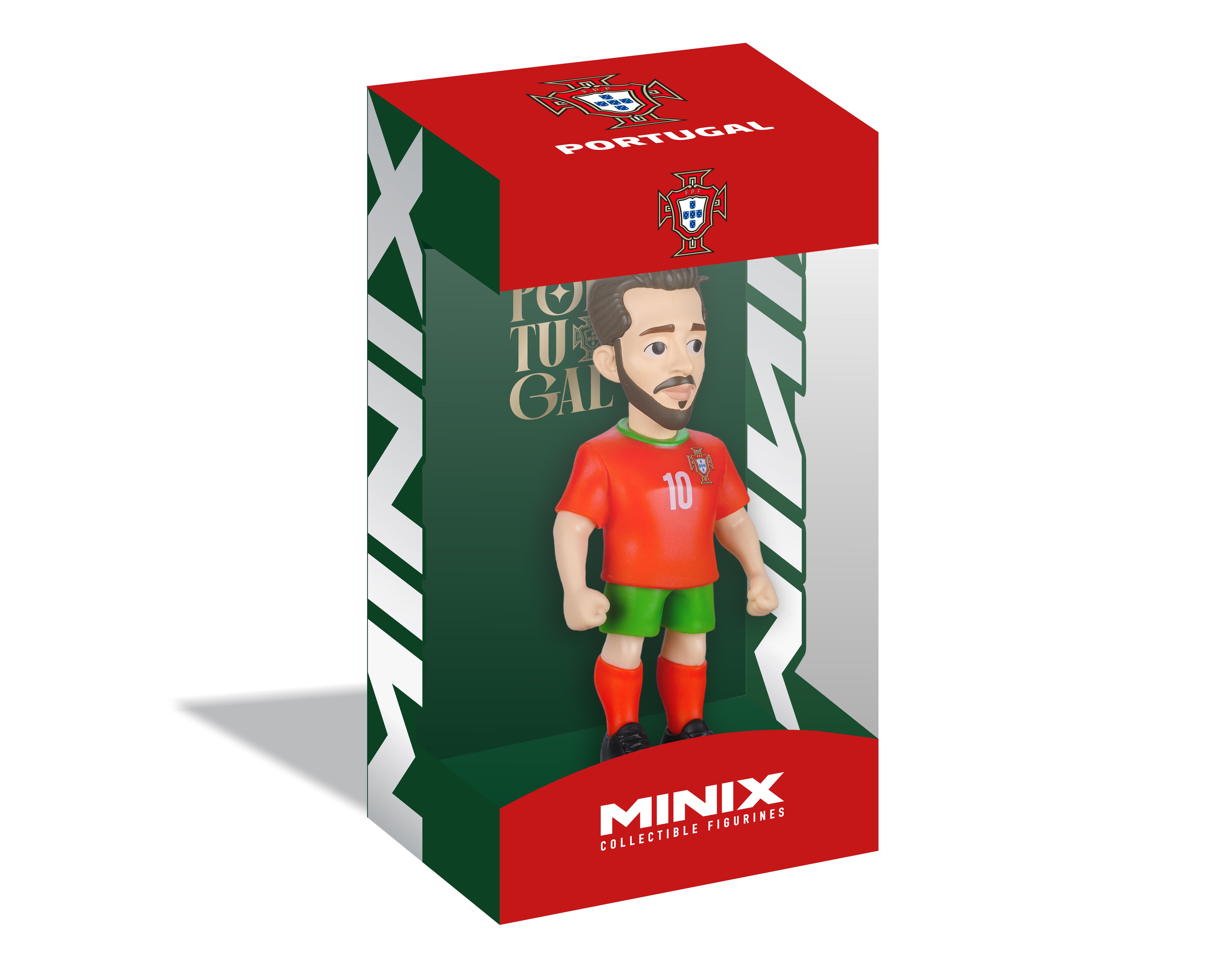 Minix - Football Stars - Coupe du Monde #137 - Portugal - Silva - Figurine PVC 12 cm