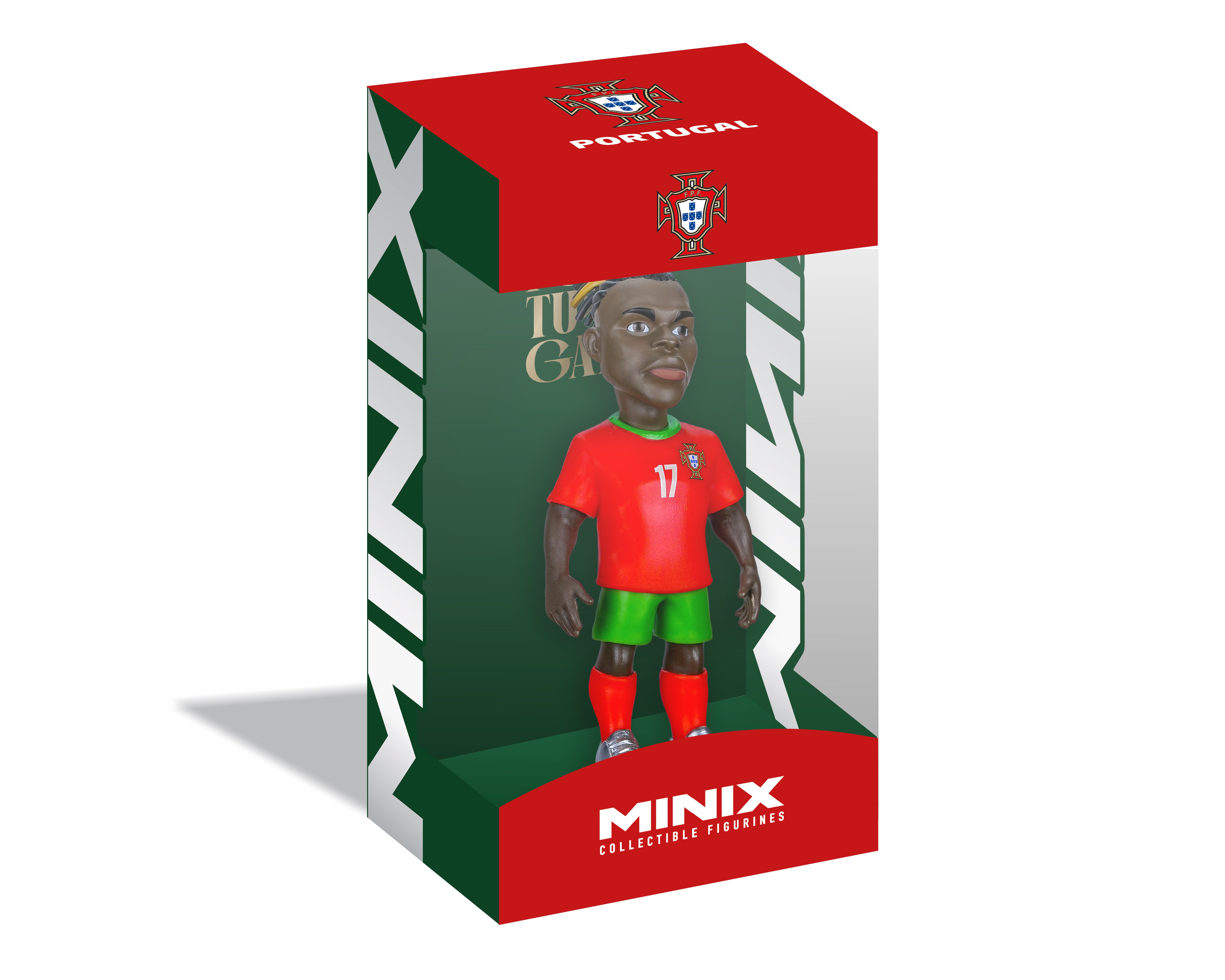 Minix - Football Stars - Coupe du Monde #139 - Portugal - Leao - Figurine PVC 12 cm