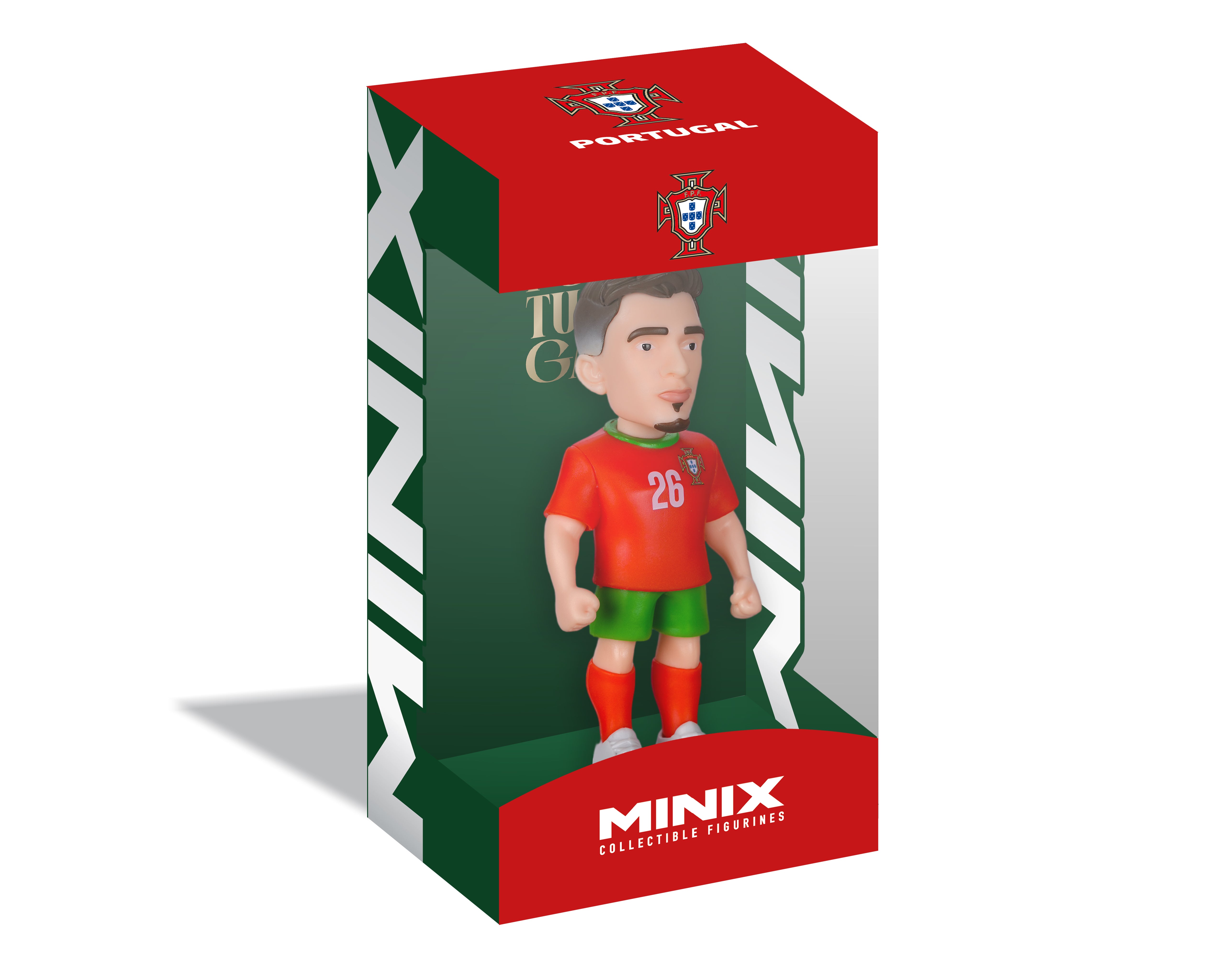 Minix - Football Stars - Coupe du Monde #141 - Portugal - Conceicao - Figurine PVC 12 cm