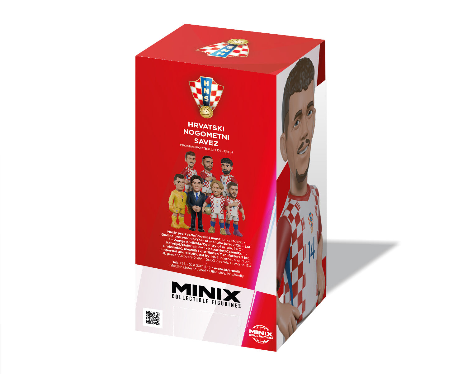 Minix - Football Stars - Coupe du Monde #150 - Croatie - Perišić - Figurine PVC 12 cm