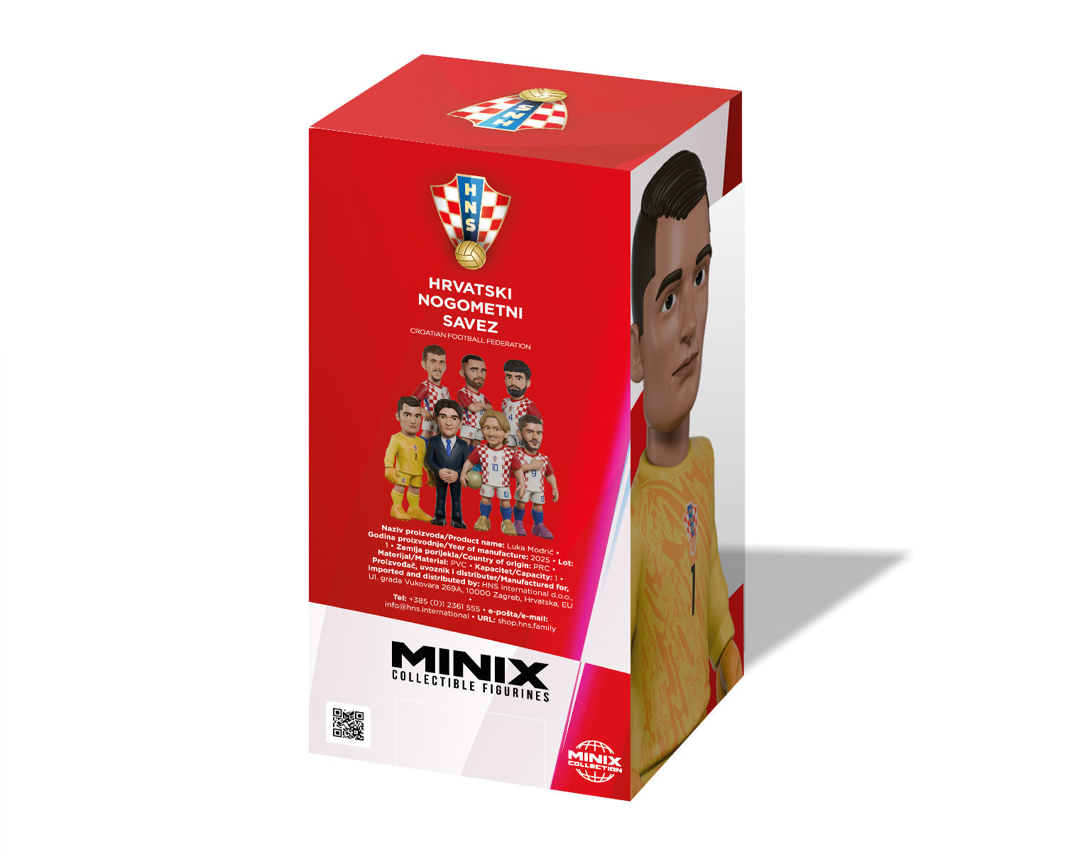 Minix - Football Stars - Coupe du Monde #151 - Croatie - Livaković - Figurine PVC 12 cm