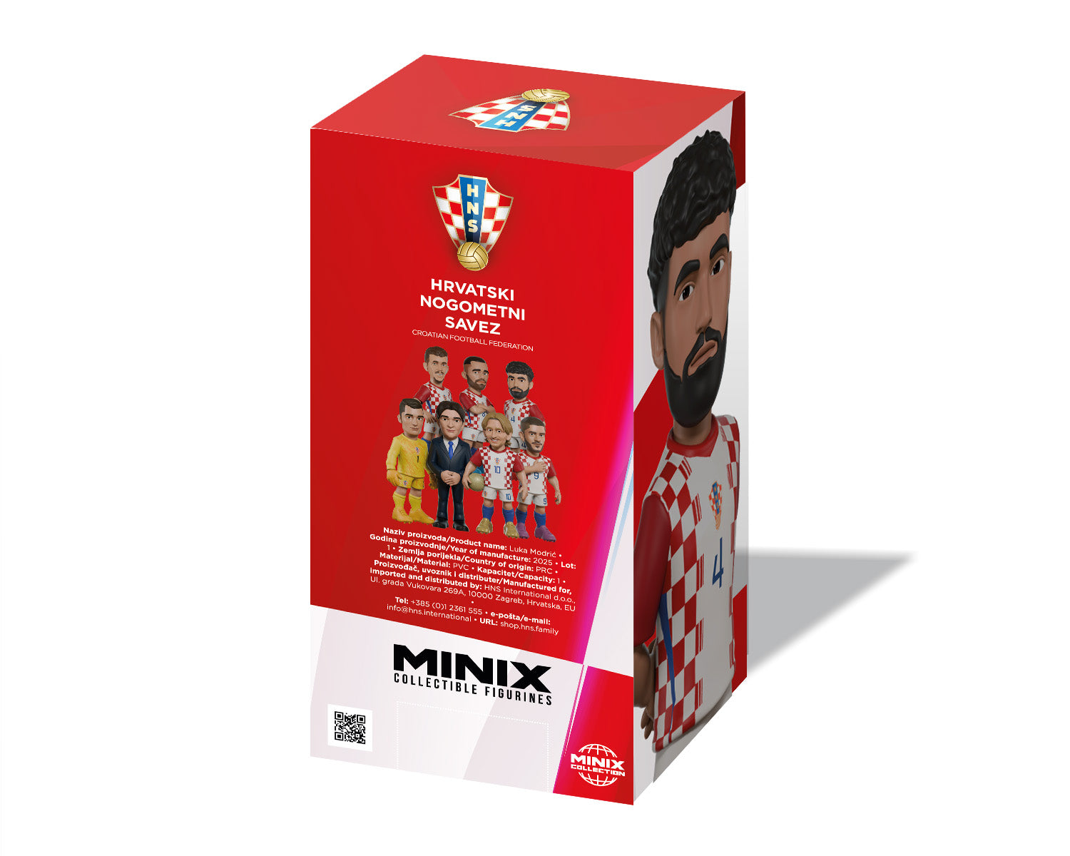 Minix - Football Stars - Coupe du Monde #152 - Croatie - Gvardiol - Figurine PVC 12 cm