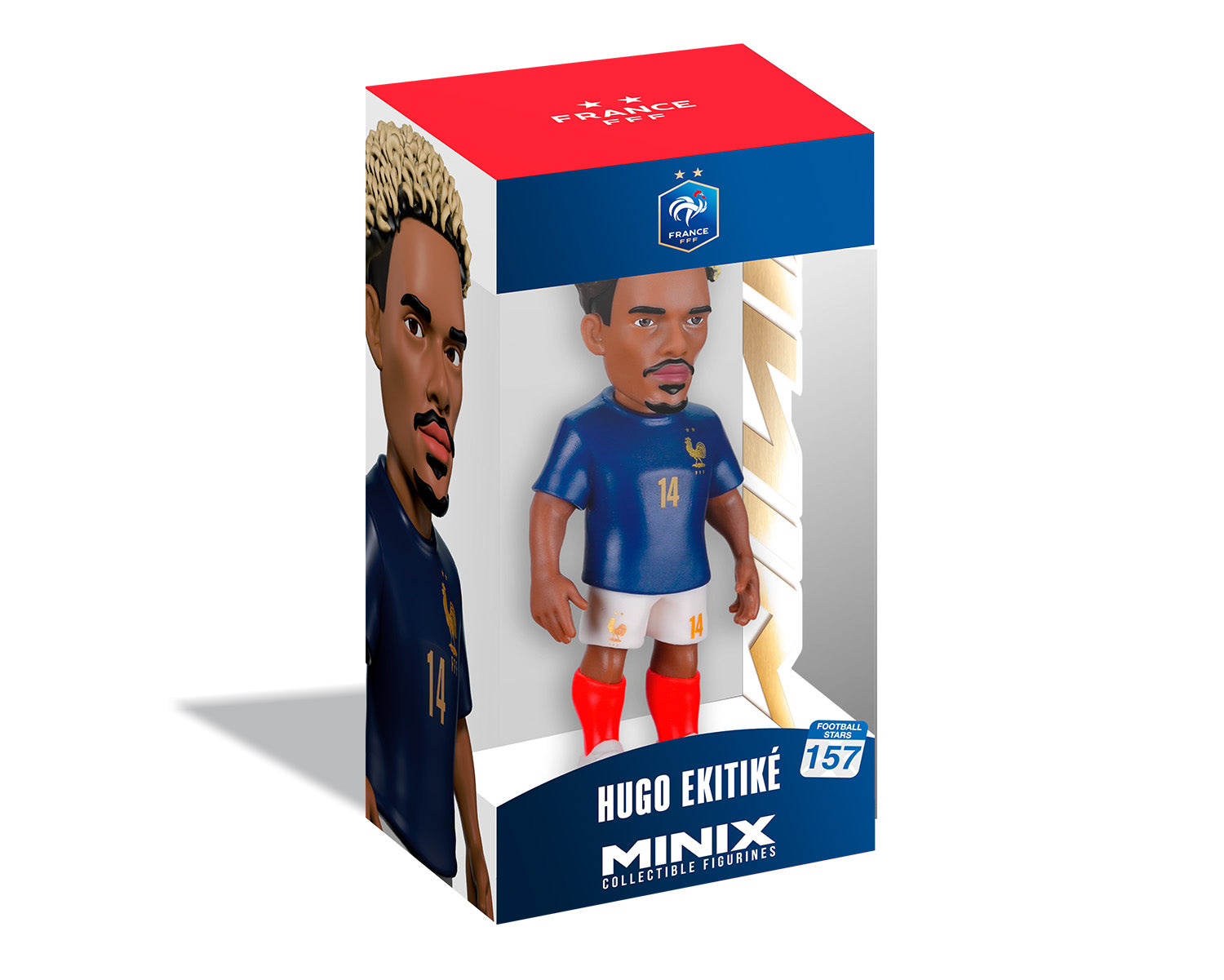 Minix - Football Stars - Coupe du Monde #157 - France - Ekitiké - Figurine PVC 12 cm