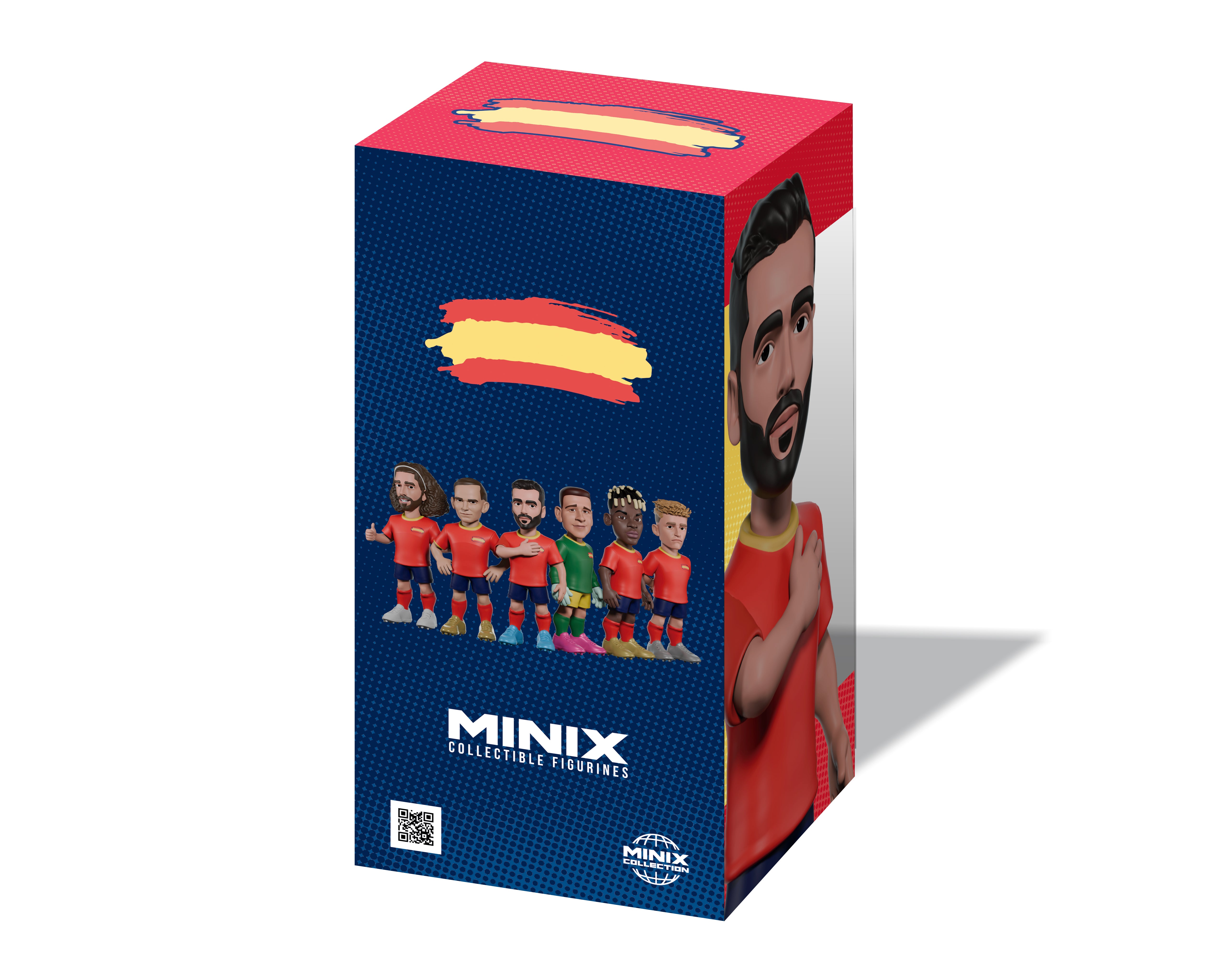 Minix - Football Stars - Coupe du Monde #163 - Espagne - Merino - Figurine PVC 12 cm