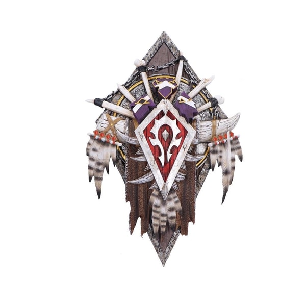 Nemesis Now - World of Warcraft - Plaque Murale Horde 30cm - flash vidéo