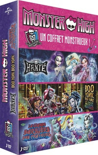 Monster High - Coffret : Boo York + Hanté + La grande barrière des frayeurs [DVD]