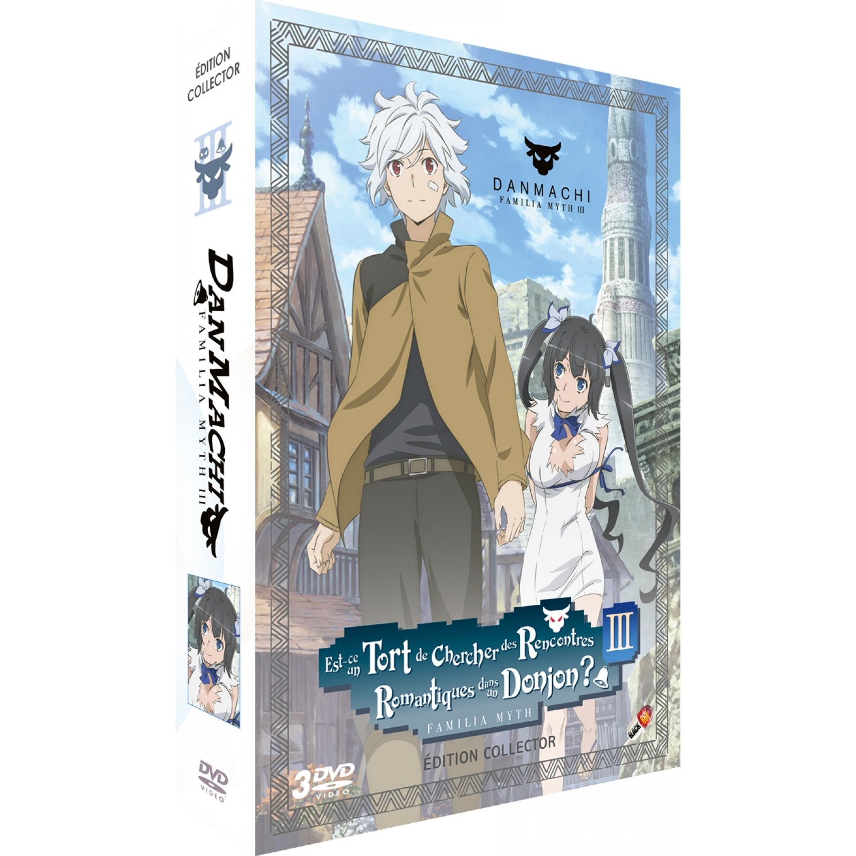 DanMachi : Familia Myth - Saison 3 - Edition Collector - Coffret DVD
