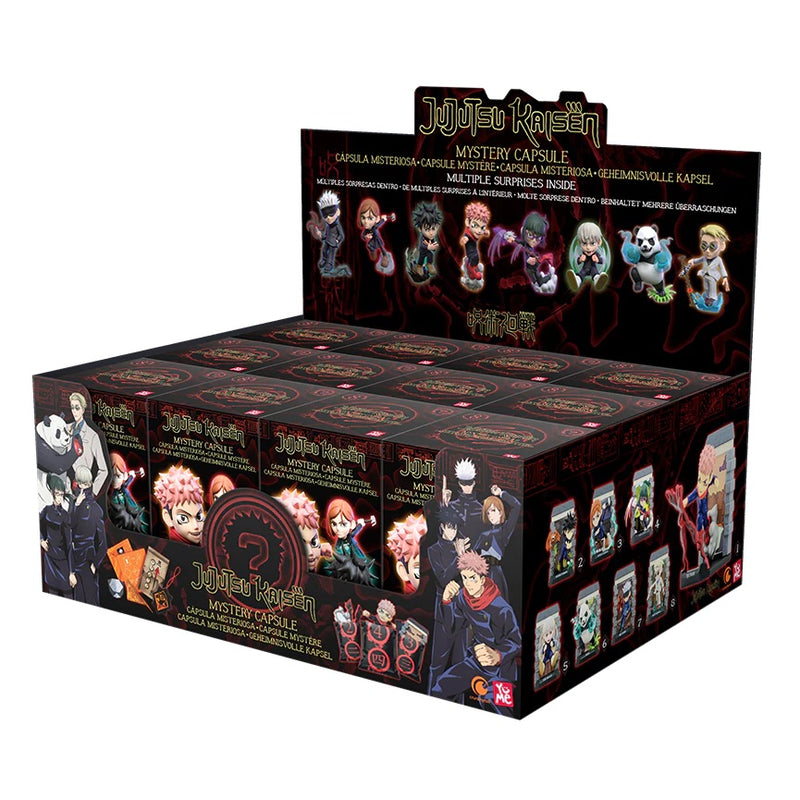 YuMe Mystery Capsule - Display de figurines Jujutsu Kaisen (12 unités)