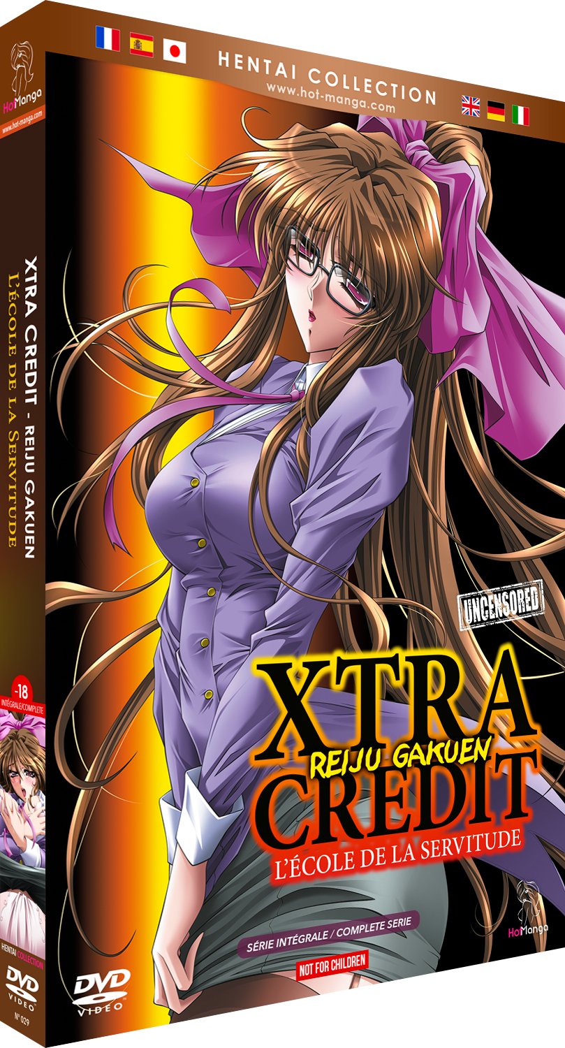Xtra Credit - Reiju Gakuen (L'école de la servitude) - Intégrale (Hentai) - DVD