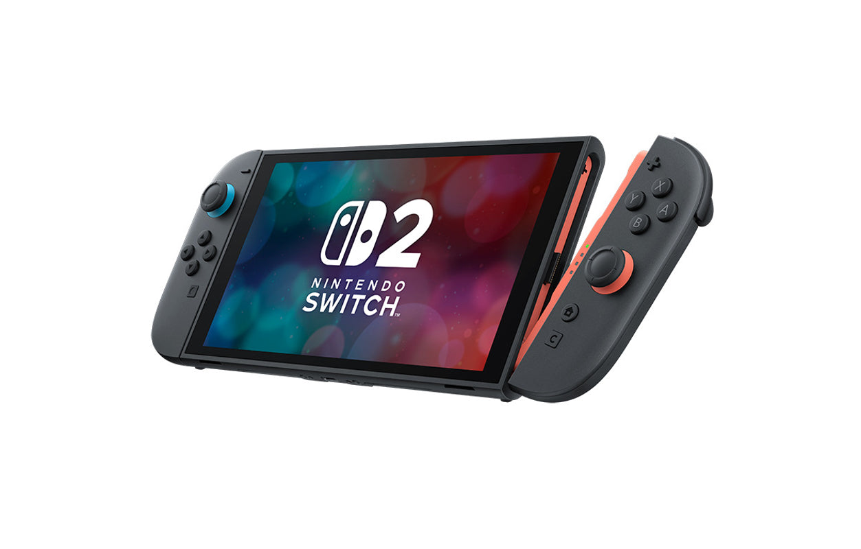 Console Nintendo Switch 2 avec paire de manettes Joy-Con 2 bleu clair/rouge clair