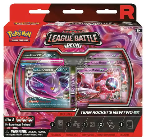 Pokémon TCG: Team Rocket's Mewtwo ex League Battle Deck