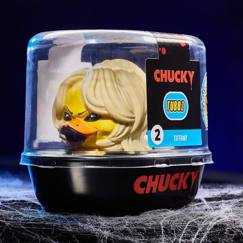 TUBBZ Canard de bain - La Fiancée de Chucky - Tiffany (Première Édition) - flash vidéo