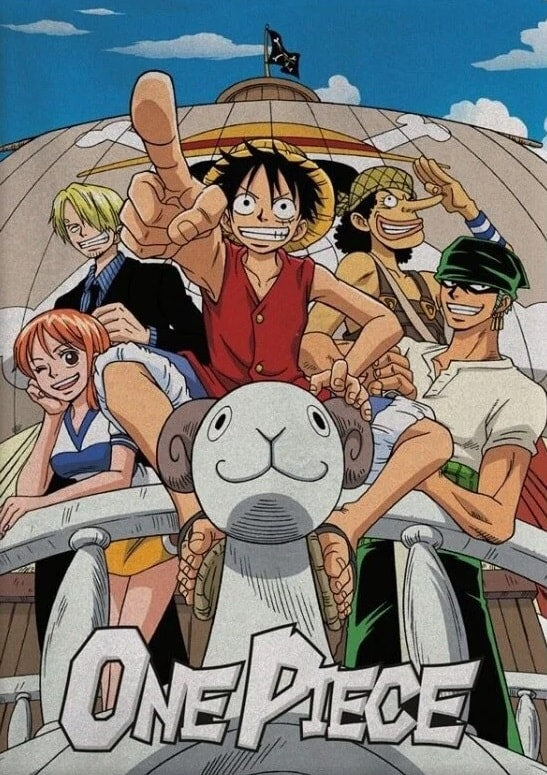 One Piece -  Couverture en flanelle L'équipage du Chapeau de Paille (110x150cm)