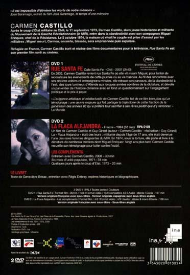 Coffret Carmen Castillo : La rue Santa Fe ; La Flaca Alejandra [DVD]