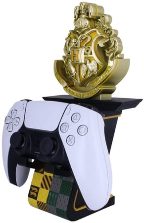 Cable Guys Ikon - Harry Potter - Poudlard Logo Support Lumineux Chargeur pour Téléphone et Manette - flash vidéo