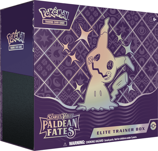 Pokémon TCG - Scarlet & Violet - Paldean Fates Elite Trainer Box - flash vidéo