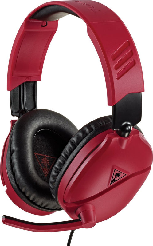 Turtle Beach - Casque de jeu filaire Recon 70N Midnight Red pour Nintendo Switch, PS5, PS4, Xbox Series X|S, Xbox One et Mobile