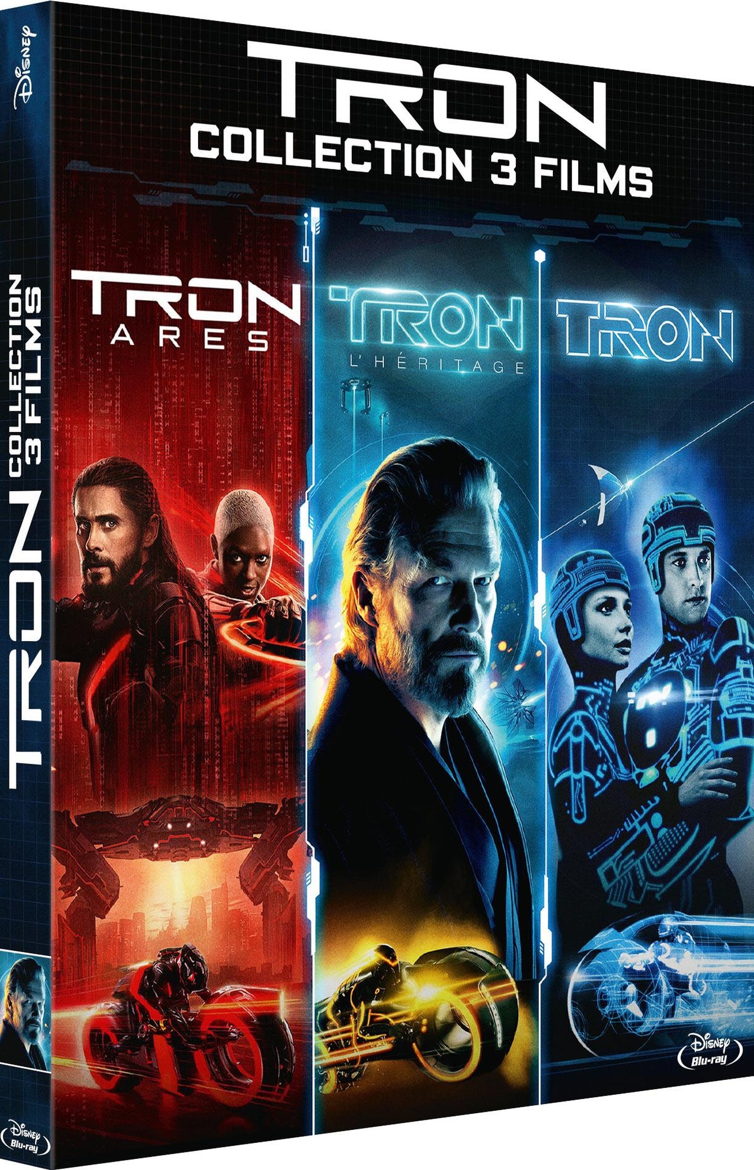 TRON - Collection 3 films : TRON + TRON - L'Héritage + TRON - Arès [Blu-ray]