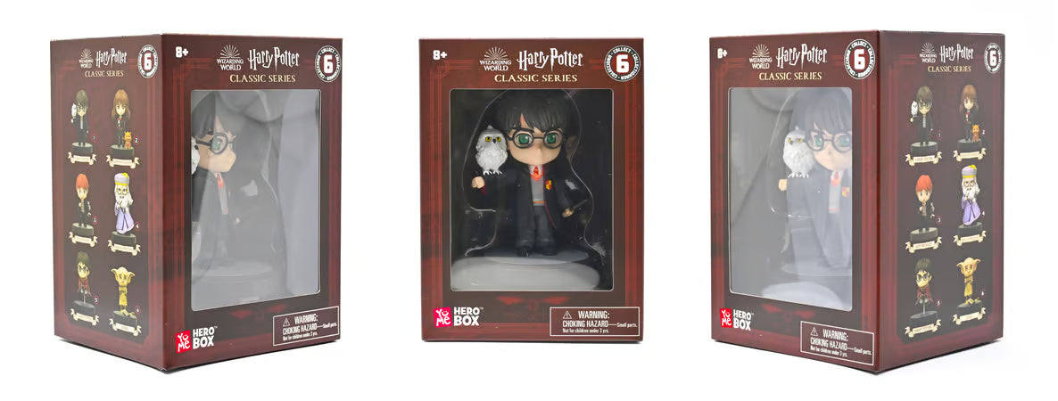 YuMe Hero Box Classic Series - Display de figurines Harry Potter 8cm (12 unités)