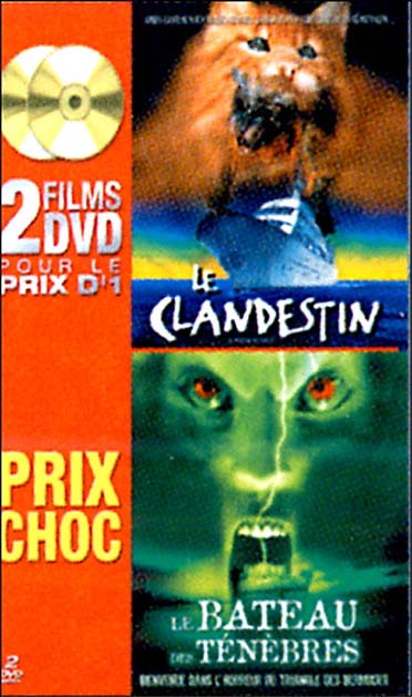 Le Clandestin + Le bateau des ténèbres [DVD] - flash vidéo