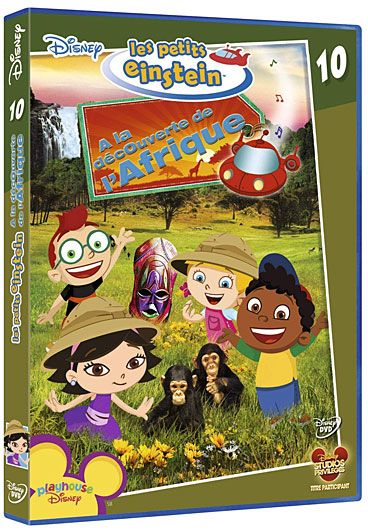Les Petits Einsteins - 10 - À la découverte de l'Afrique [DVD] - flash vidéo