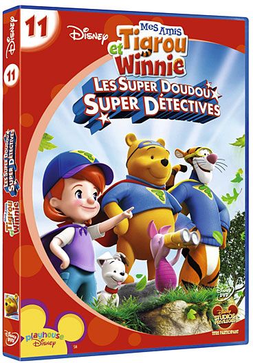 Mes amis Tigrou et Winnie - Vol. 11 : Les Super Doudous Super Détectives [DVD] - flash vidéo