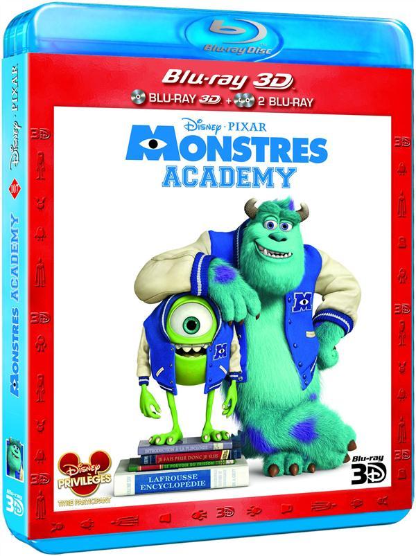 Monstres Academy [Blu-ray 3D]