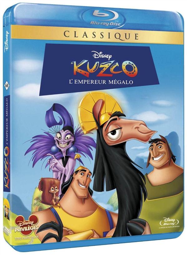 Kuzco, l'empereur mégalo [Blu-ray] - flash vidéo
