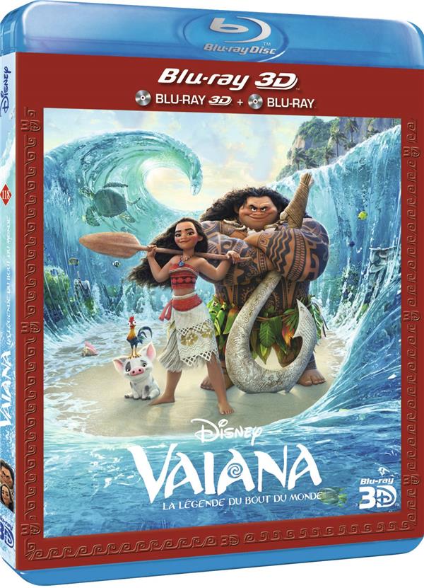 Vaiana, la légende du bout du monde [Blu-ray 3D] - flash vidéo