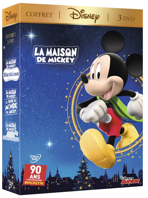 La Maison de Mickey - Mickey : Mickey fait la course + Le tour du monde de Mickey + Athlète de haut niveau [DVD] - flash vidéo