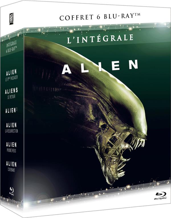 Alien - Intégrale - 6 films [Blu-ray] - flash vidéo