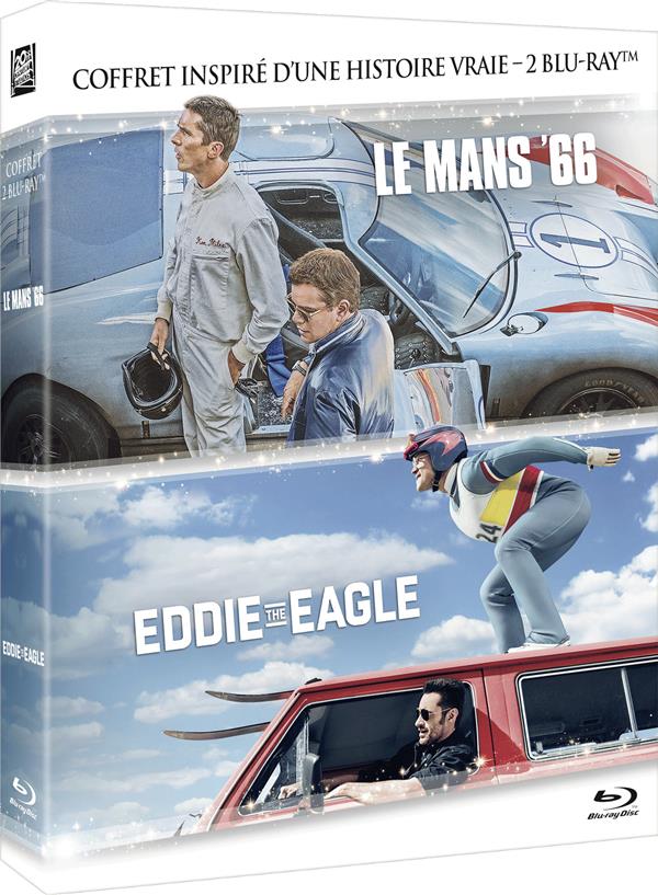 Le Mans 66 + Eddie the Eagle - Coffret 2 films [Blu-ray] - flash vidéo