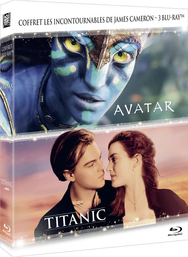 Avatar + Titanic - Coffret 2 films [Blu-ray] - flash vidéo