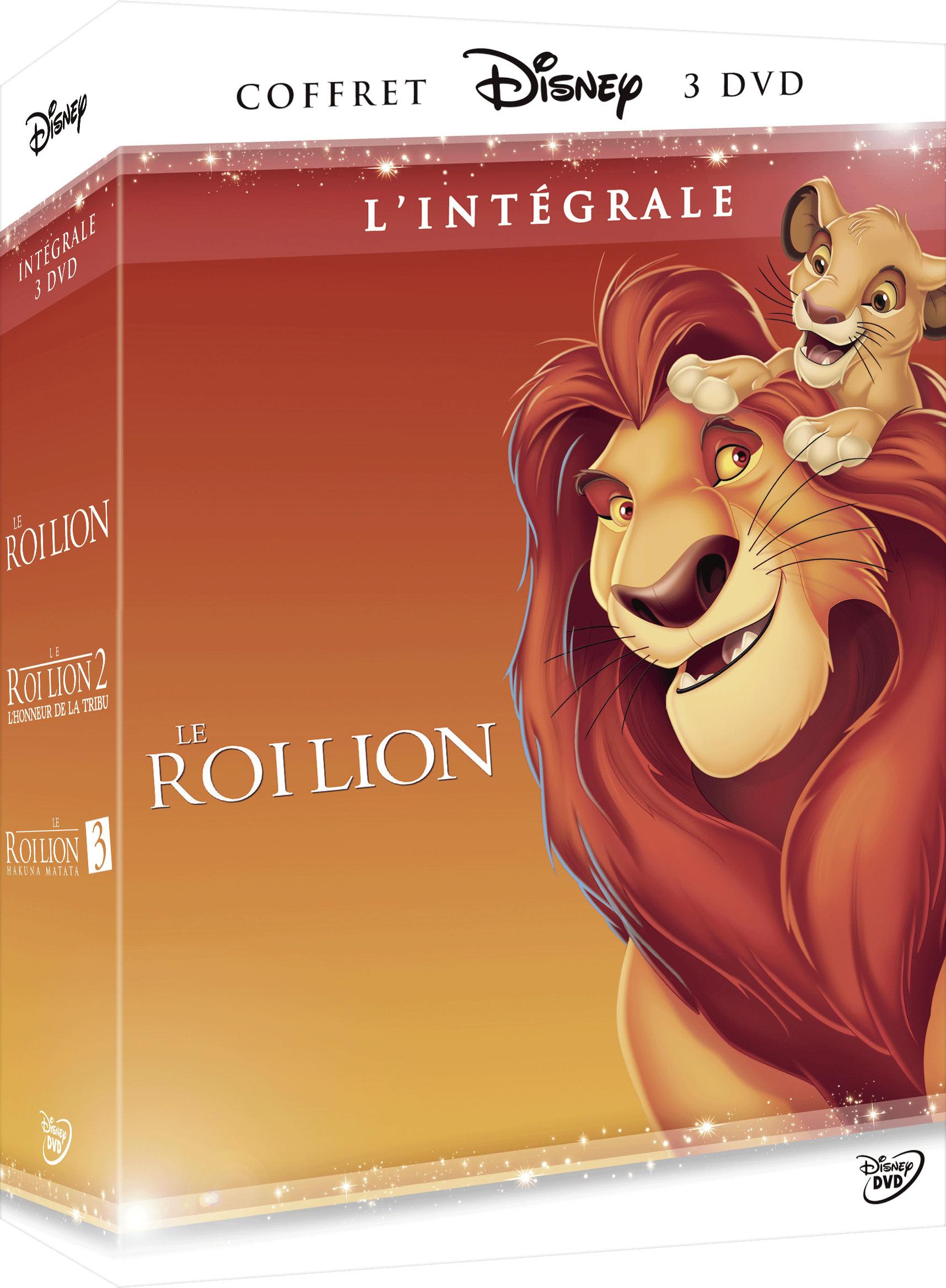 Le Roi Lion - Intégrale - 3 films [DVD]