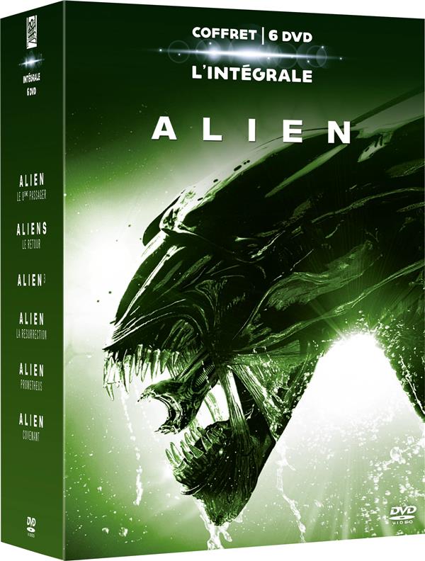 Alien - Intégrale - 6 films [DVD] - flash vidéo
