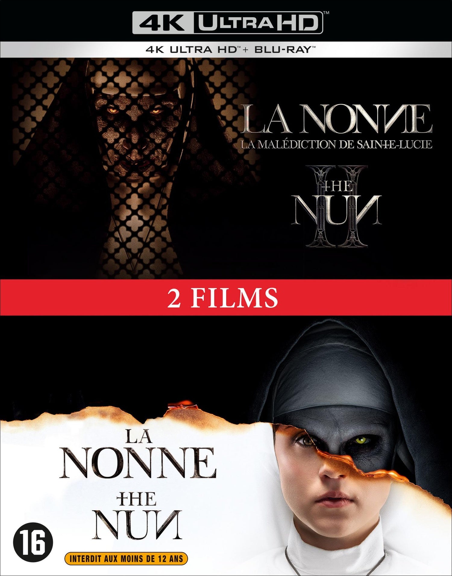 La Nonne + Le Nonne : La Malédiction de Sainte-Lucie [4K Ultra HD]