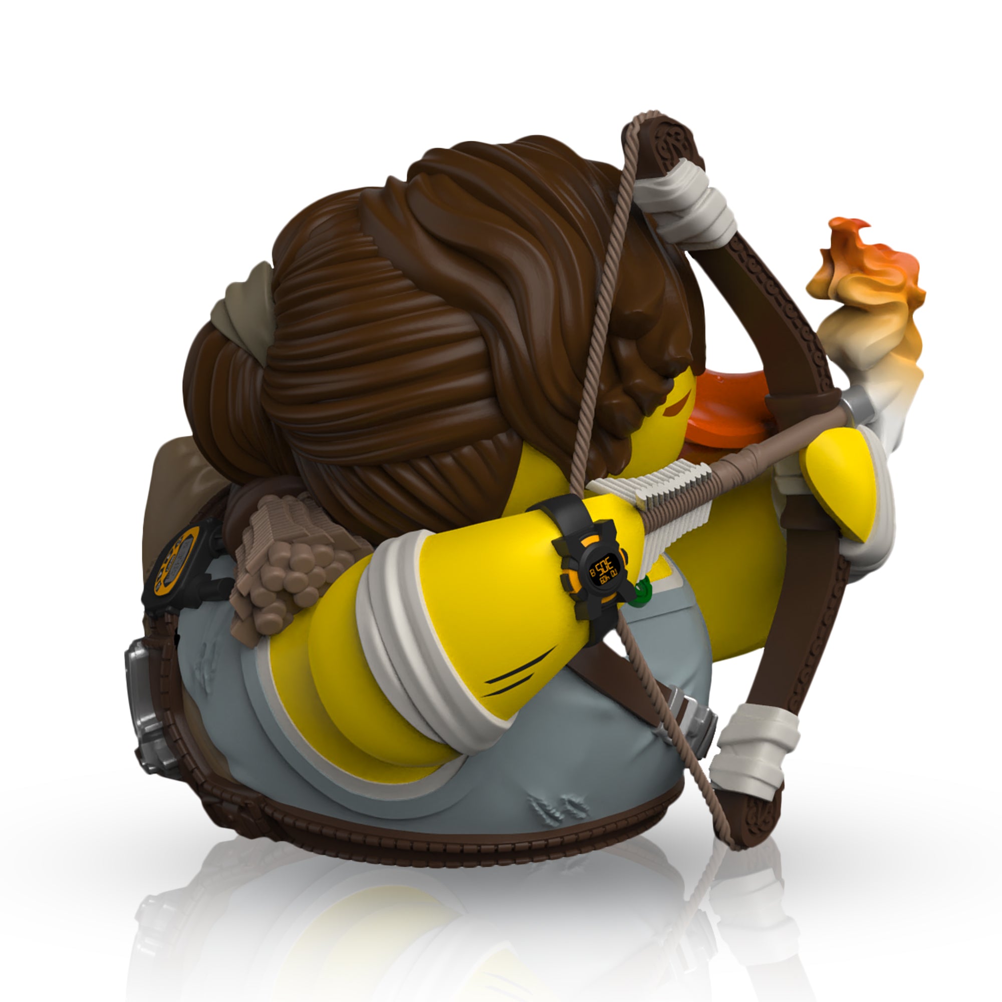 Numskull - TUBBZ Canard de bain - Tomb Raider - Lara Croft (Survie) (Première Édition) - 9cm