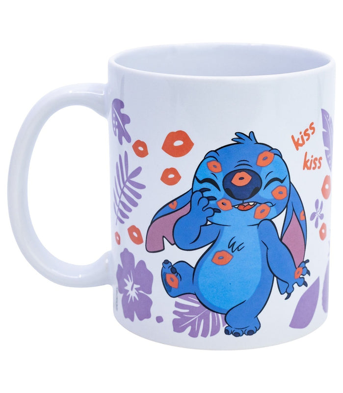 Stor - Lilo et Stitch - Mug Céramique "Stitch Safe" en Boîte Cadeau 325ml