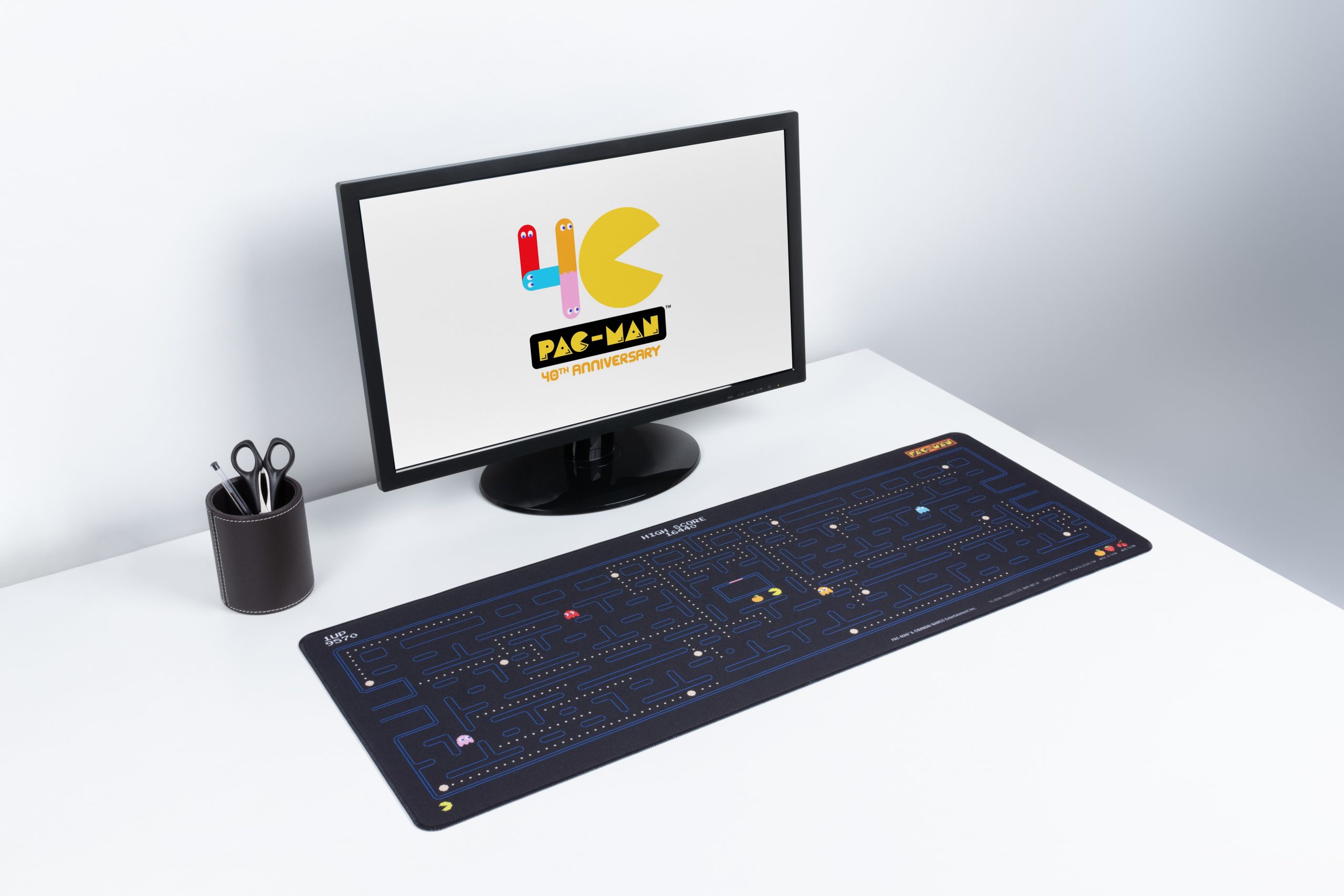 Pac-Man - Tapis de bureau sous-main Niveau de Pac-Man - flash vidéo