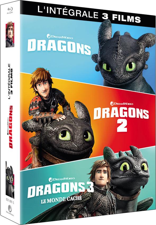Intégrale Dragons [Blu-ray]