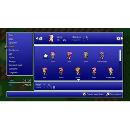 Final Fantasy I-VI Collection - Édition Anniversaire - flash vidéo