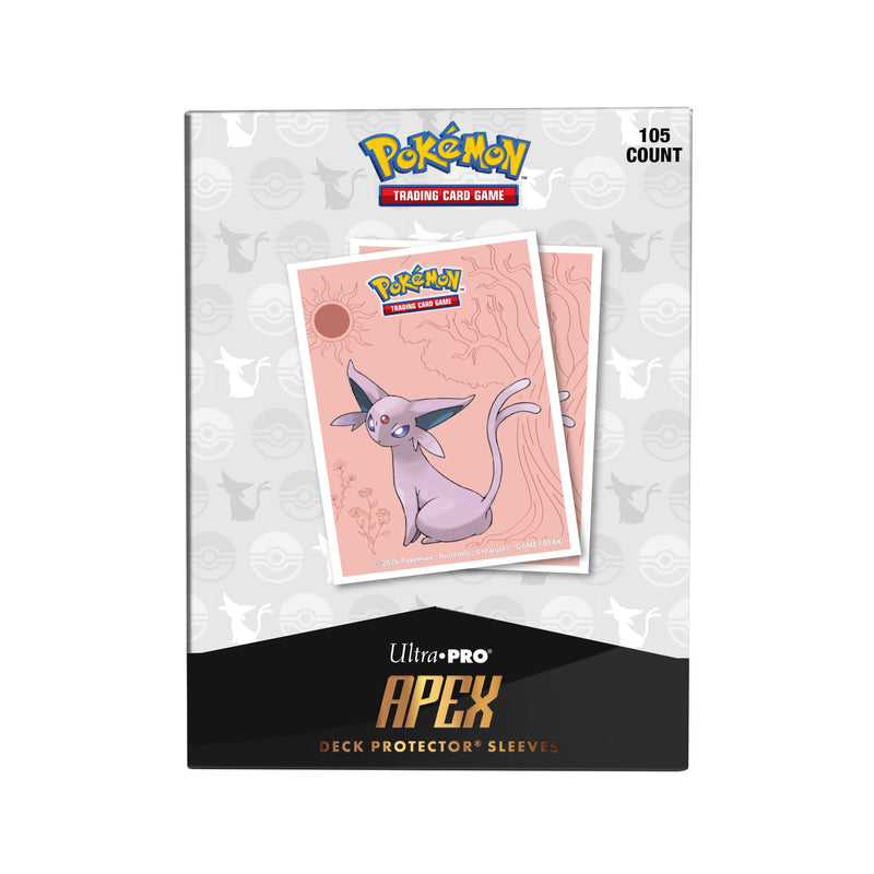 Ultra Pro - Pokémon JCC - Boîte de 105 protèges-cartes APEX DECK PROTECTOR Elite Series Mentali
