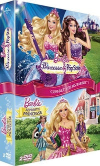 Barbie, la princesse et la popstar + Barbie apprentie princesse [DVD]